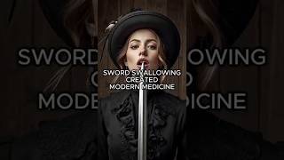 Modern Medicine Started In A Circus 🎪 #historyshorts #victorianera #swordswallowing #hiddenhistory