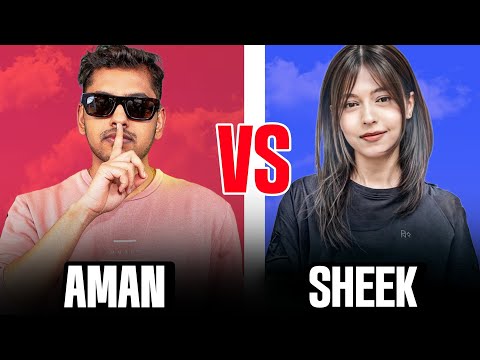 AMAN vs SHEEK 1V1 CHALLENGE | WHO WON?