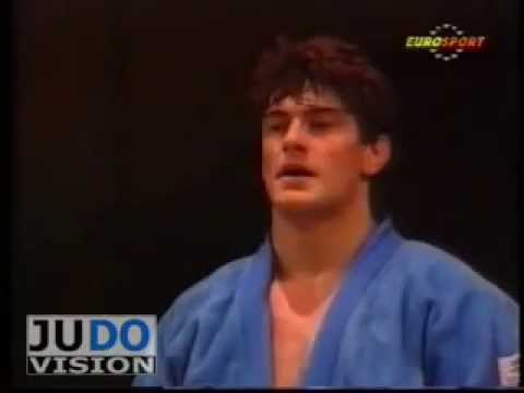 JUDO 1990 Judo Masters: Raymond Stevens (GBR) - Nicholas Kokotaylo (GBR)