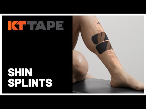 KT Tape: Shin Splints Taping | Fast Shin Splints Pain Relief | Kinesiology Tape
