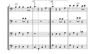 Download lagu 【ジブリ】 久石譲 仕事はじめ trombone ensemble by 作曲 久石譲　編曲mesa mp3