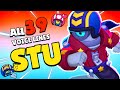 STU All 39 Voice Lines (with Captions) | Brawl Stars