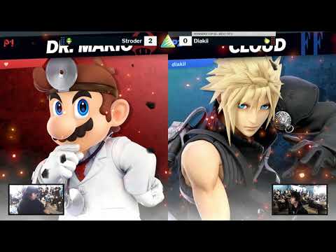 Ascension III Winners Top 24 - Stroder (Luigi, DrMario) vs Diakii (Cloud)