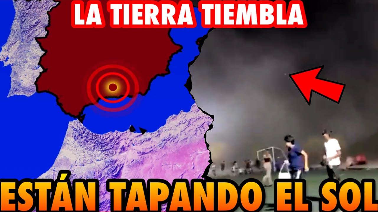 URGENTE: Están TAPANDO EL SOL y la tierra TIEMBLA