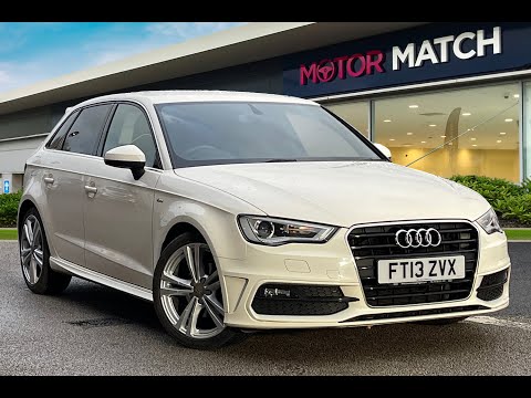 Used Audi A3 2.0 Diesel Manual S Line Sportback at Motor Match Stafford