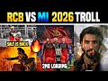 RCB VS MI IPL 2026 TROLL  TELUGU TROLLS ROHIT SALT KOHLI HARDIK BUMRAH PATIDAR