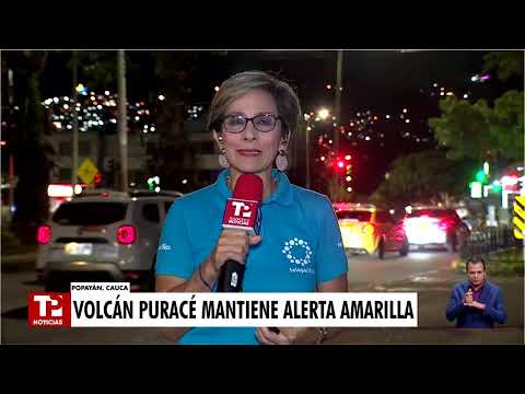 Ceniza del volcán Puracé restringe operaciones en aeropuerto de Popayán