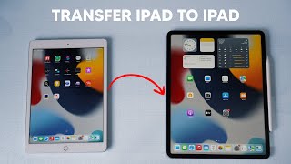 How to Transfer ALL DATA from old iPad to new iPad (No Backup!)