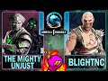 MK1 The Mighty Unjust NOOB SAIBOT VS BlightNC BARAKA Mortal Kombat 1 4K 60ᶠᵖˢ