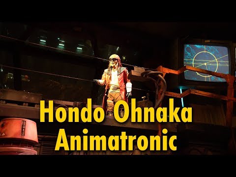 Hondo Ohnaka in Millennium Falcon: Smuggler's Run | Star Wars: Galaxy's Edge | Disneyland