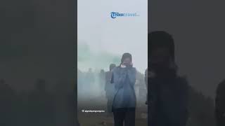 Viral Oknum Pendaki Nyalakan Flare di Gunung Gede Pangrango, Asap Tebal & Pelaku Kini Masih Dicari