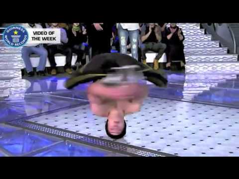 HEAD SPIN NEW WORLD RECORD.