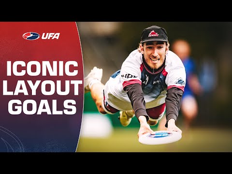 Five minutes of iconic layout goal highlights | Pro ultimate frisbee