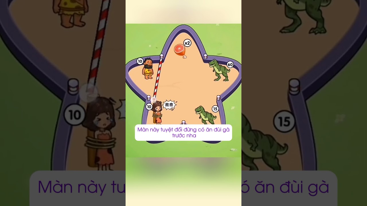 Giúp đánh bại khủng long 200 IQ