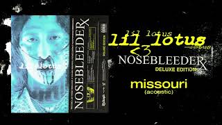 LiL Lotus - missouri (acoustic) (Full Album Stream)