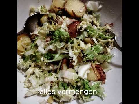 Was esse ich heute? Vitaltalk Rezepte Vol.6 | Wintersalat | Kräuselendivien mit heißen Kartoffeln