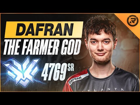 BEST OF DAFRAN - THE FARMER GOD | Overwatch Dafran Montage