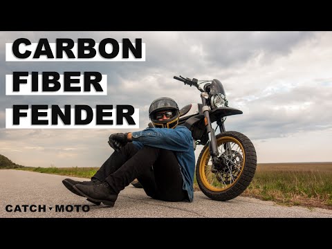 Carbon Fiber Front Fender | Ducati Scrambler Desert Sled