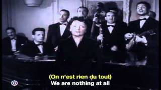 Edith Piaf La Goualante du Pauvre Jean French &amp; English Subtitles