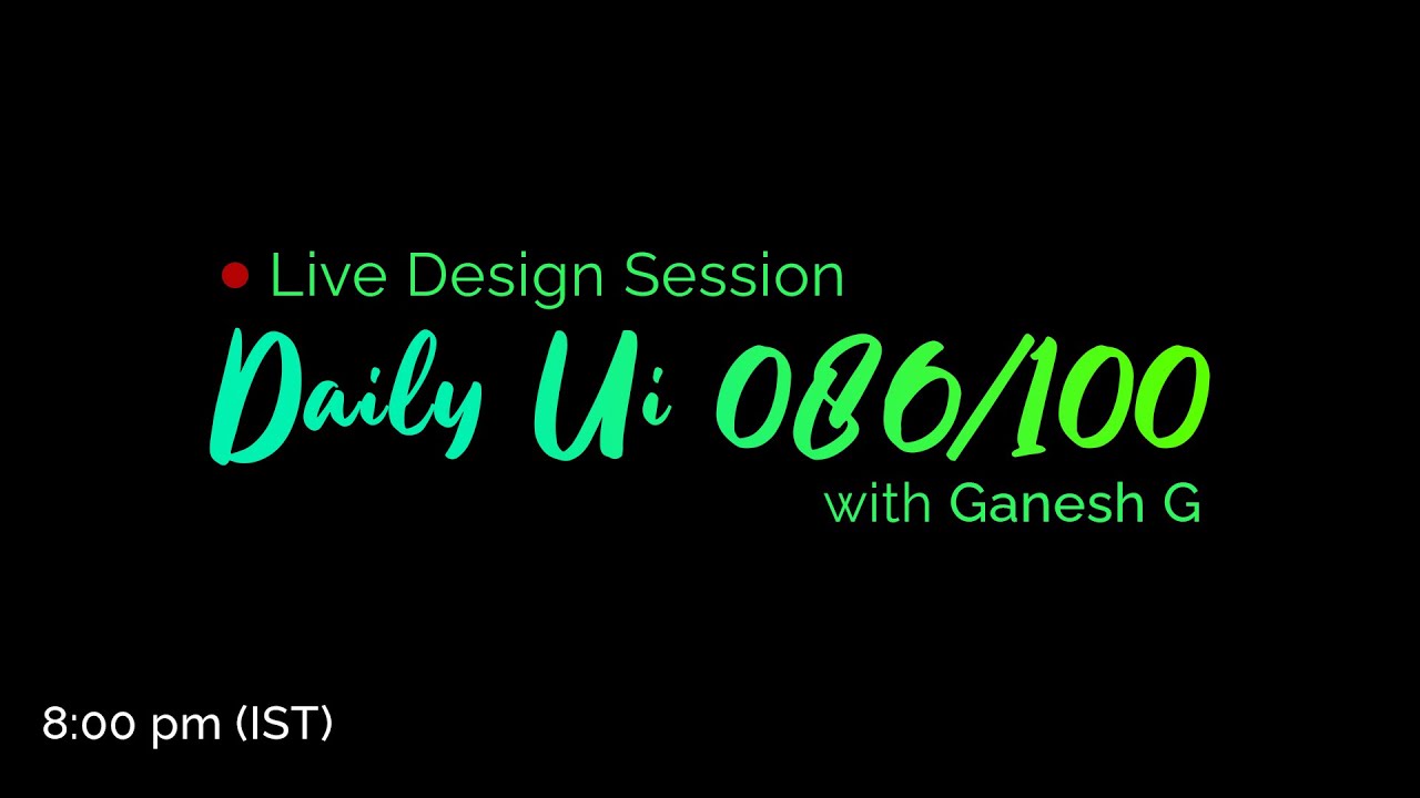 Daily UI 086/100 ( Progress Bar) with Ganesh G