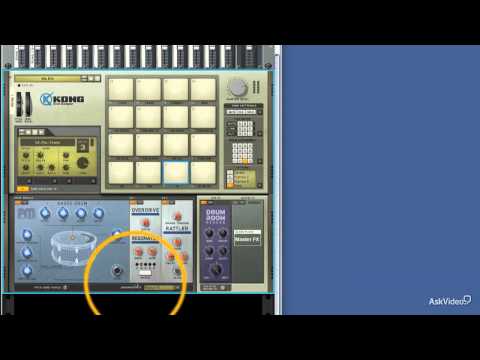 Reason 7 206: KONG: King of Drums - 47. Kong's Audio Outputs