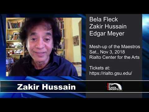 Zakir Hussain Interview Part 1: Joining with Bela Fleck & Edgar Meyer