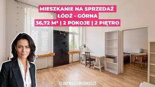 Mieszkanie 2-pokojowe na sprzedaż Łódź Górna — 36,72 m²