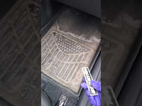 How to remove or uninstall weather or floor mats from a Hyundai Elantra tutorial