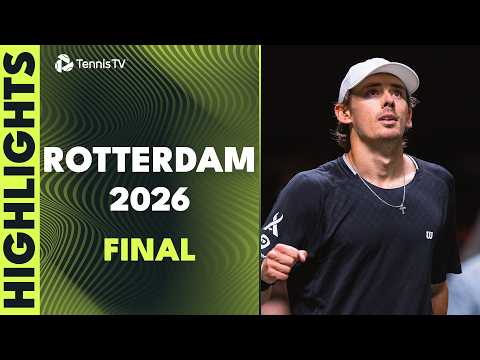 De Minaur vs Auger-Aliassime for the TITLE 🏆 | Rotterdam 2026 Final Highlights
