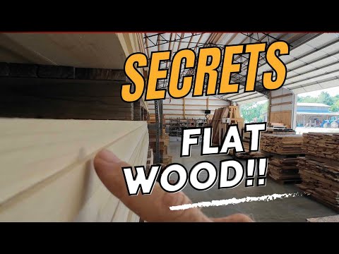 Secrets of Flat Sawmill Lumber