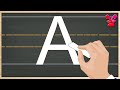 Kids Writing Alphabets ABCD By Practicing It Children Can Write Alphabets How To Write ABCD