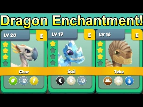 ENCHANTING a BUNCH of Dragons + Enchantment League Fights! - Dragon Mania Legends #396