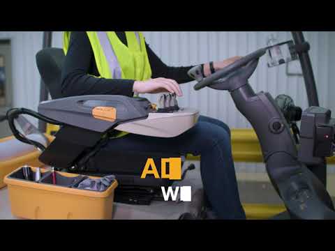 Crown’s Ergonomic D4 Armrest Enhances Forklift Precision and Comfort