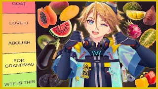 Wilson ranks every single fruit known to mankind [NIJISANJI EN CLIP]