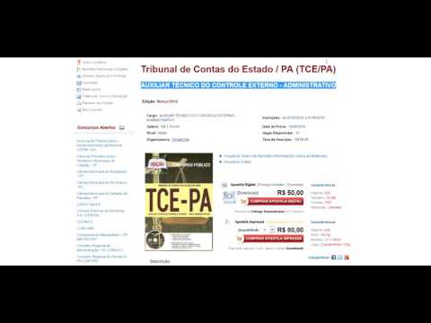 Tribunal de Contas do Estado / PA (TCE/PA) AUXILIAR TÉCNICO DO CONTROLE EXTERNO - ADMINISTRATIVO