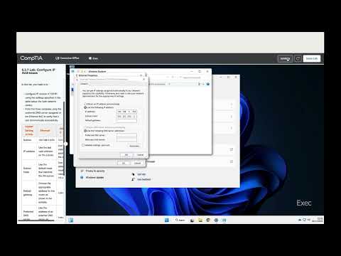 6.2.7 Lab: Configure IP Addresses