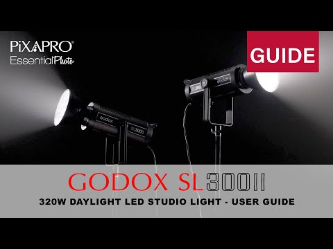 GODOX SL300II 320W LED Studio Light -  User Guide