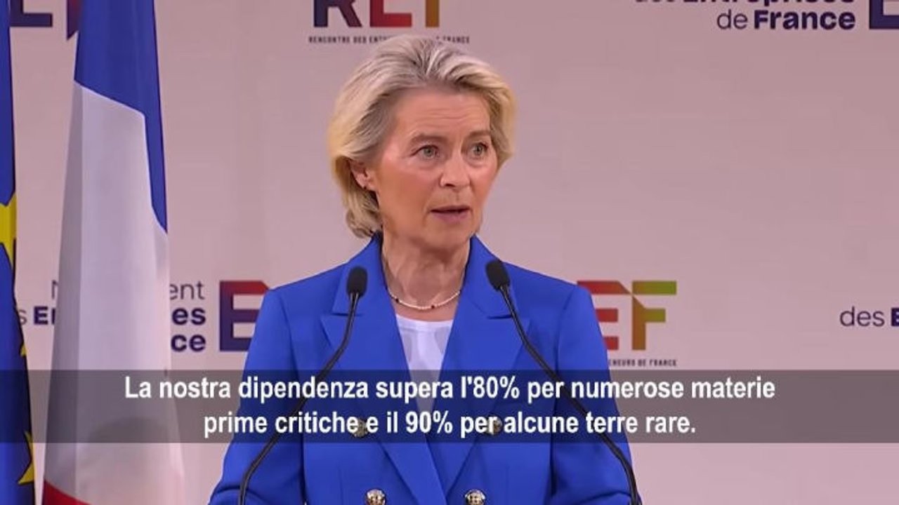 Von Der Leyen: Dialogo con la Cina necessario, ma dia risultati o useremo strumenti Ue