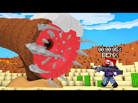 MINECRAFT aber DU BEKOMMST JEDEN KAMPF BESSERE WAFFEN in Minecraft!