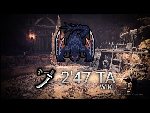 Nargacuga TA Wiki Rules 2'47 Longsword | MHWorld Iceborne