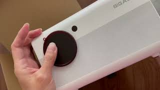 BIGASUO Outdoor Movie Projector Bluetooth 5.0 Review | BIGASUO Native 1080P Projector