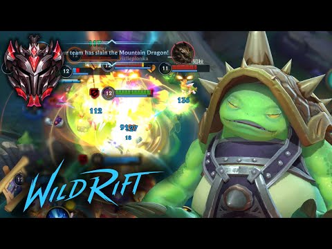 Rammus still be OP on High Elo (7/0/10) Best Build - GrandMaster Ranked SoloQ - Wild Rift