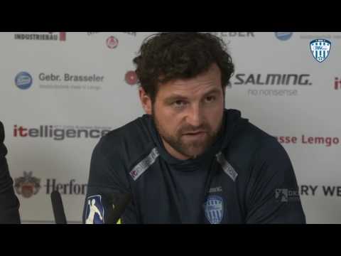 17.12.2016 TBV Lemgo gg.  TSV Hannover-Burgdorf - Pressekonferenz