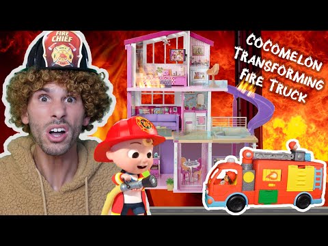 Billy's Toys Review: CoComelon Transforming Fire Truck
