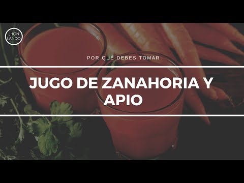 Why you should take Carrot Juice and Celery on an empty stomach