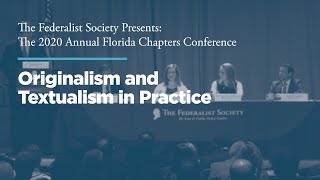 Click to play: Session II: Originalism and Textualism in Practice