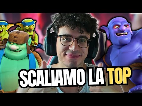 CLIMB TO GLOBAL TOP WITH DIFFERENT DECKS! - CLASH ROYALE ITA