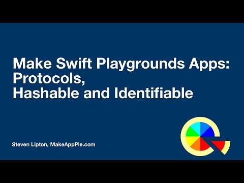 Make Swift Playgrounds Apps: Protocols, Hashable, and  Identifiable