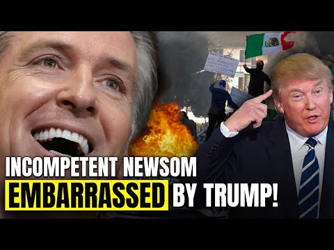 "Arrest Me, Tough Guy!" Newsom Embarrasses Himself After FAILING LA