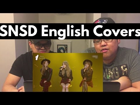 Best English Covers by Girls' Generation! Reaction!